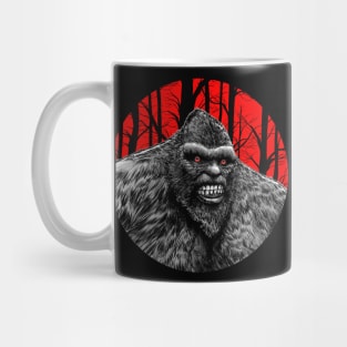 Bigfoot Red Mug